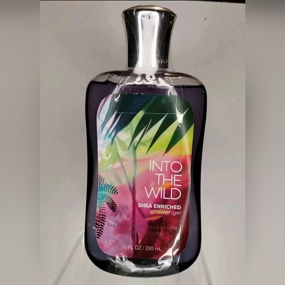 Bath And Body Works INTO THE WILD Shower Gel Shea Enriched 10 oz NEW SEALED